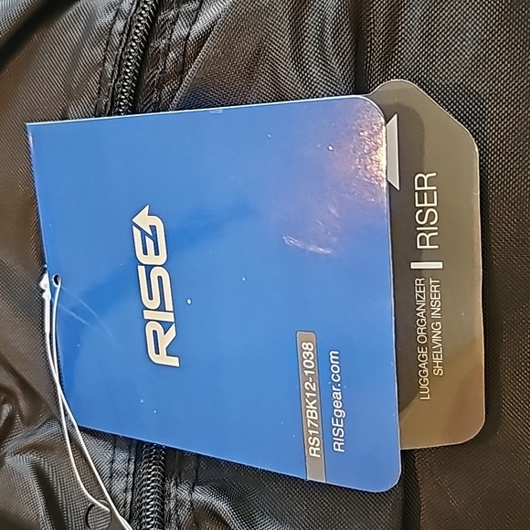 RISE Gear Luggage Organizer Shelf Insert Portable Riser, Blue, 17x12x36… - Picture 3 of 9